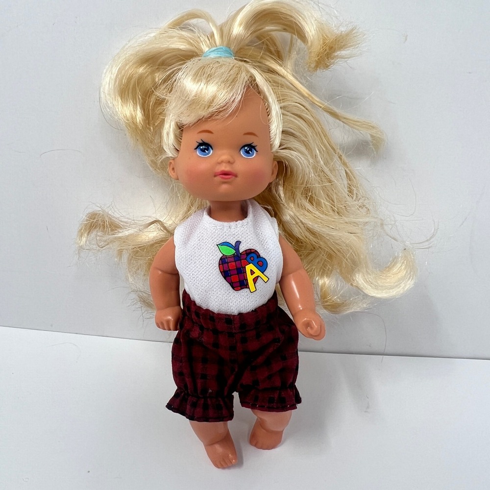 Barbie Heart Family Toddler Little Girl Doll 4.5 Inch‎ Mattel Vintage 1976